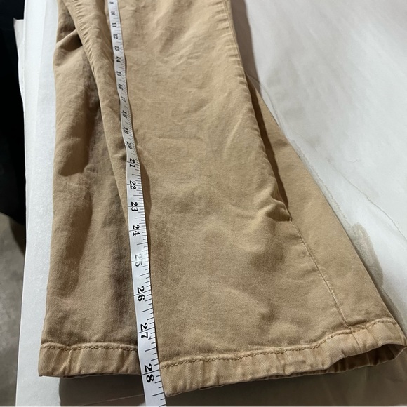 Marine Layer Tan Khaki Saturday Athletic Fit Pants Medium Drawstring Waist - Picture 12 of 12